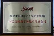 A4、2013中國房地產(chǎn)開發(fā)企業(yè)500強(qiáng)